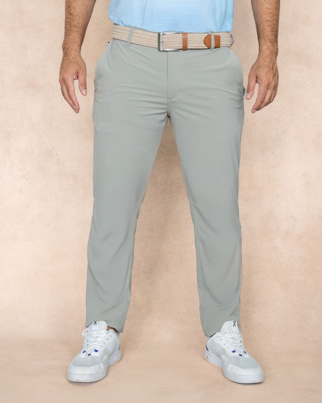 Performance Stain Resistant Gray Pants