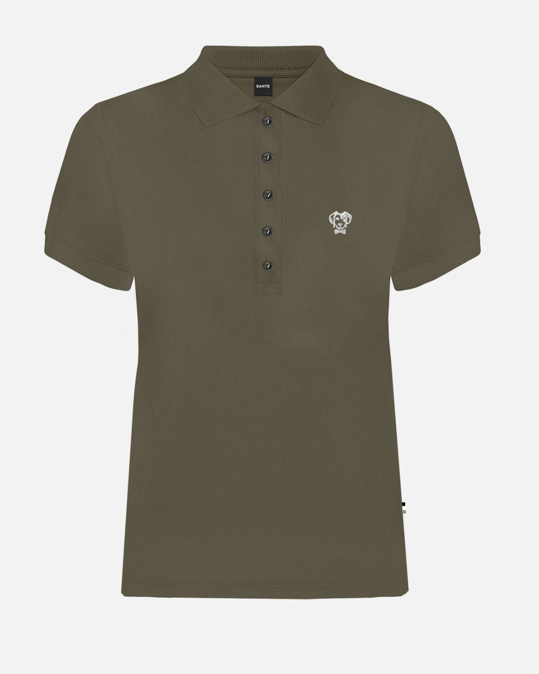 Military Green Stain Resistant Woman´s Polo