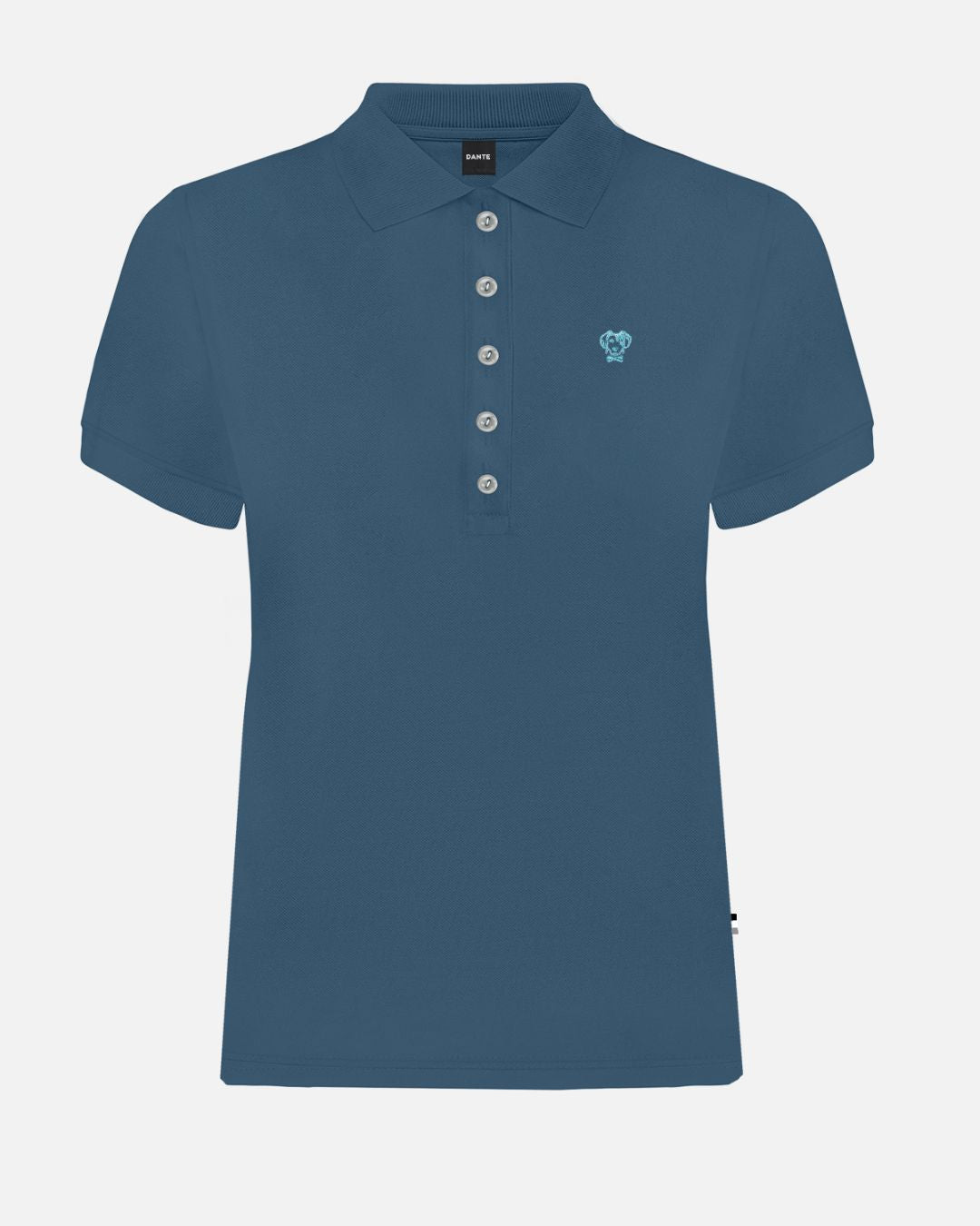 Navy Blue Stain-Resistant Polo for Women