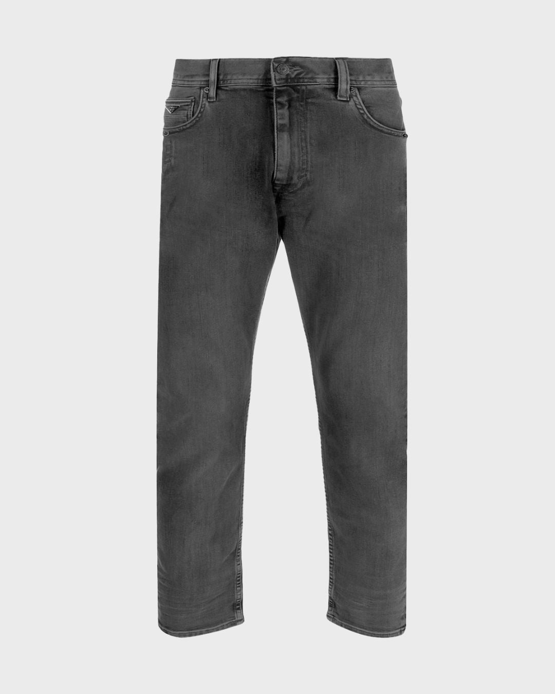 Dark Grey Stretchy Jeans - Slim Fit