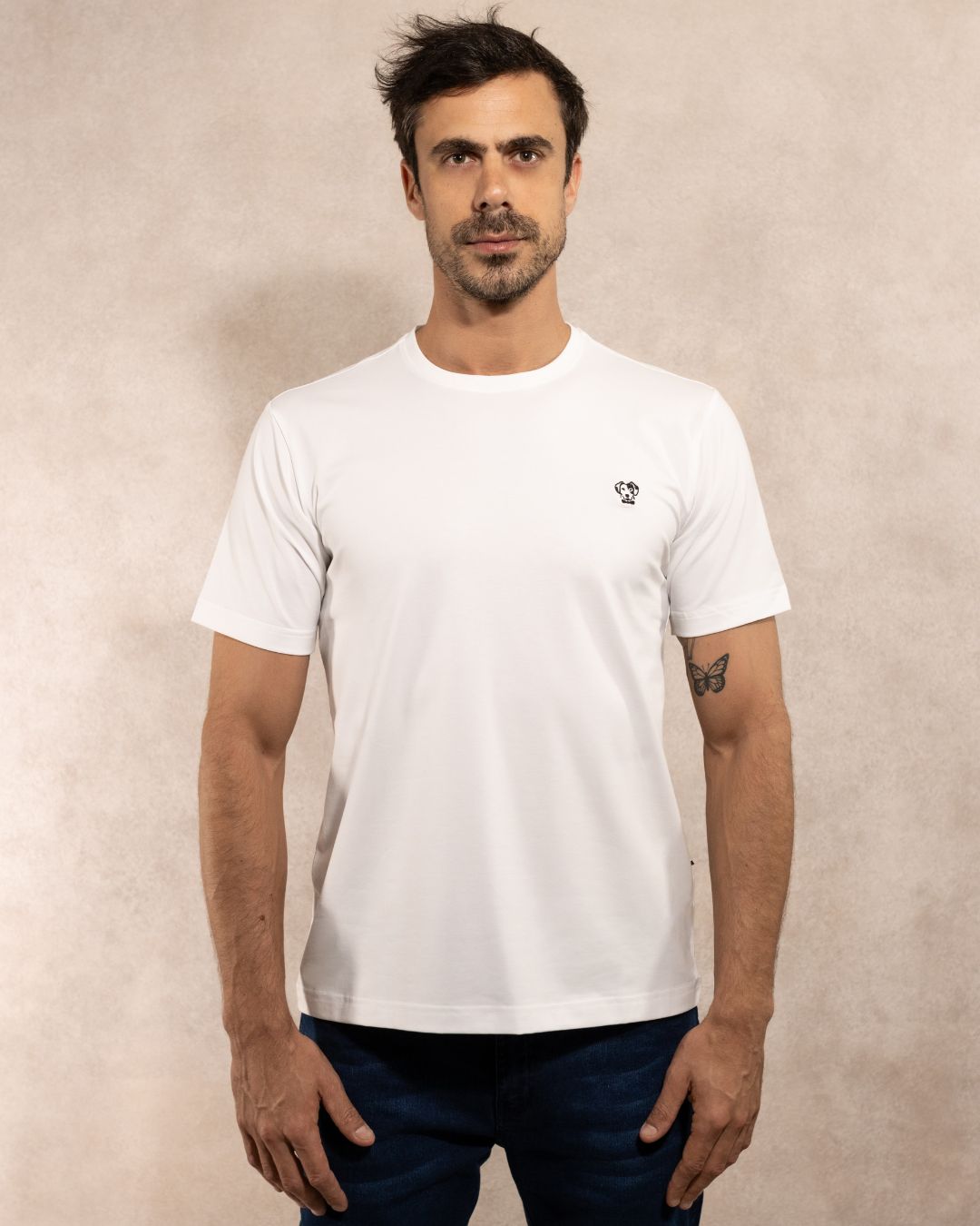 White Stain Resistant T-shirt Regular Fit