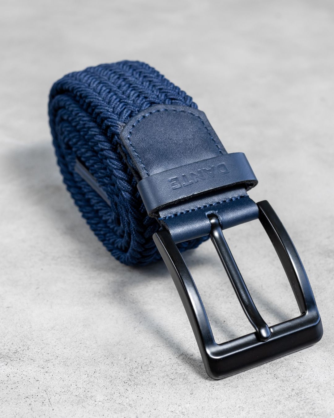 Navy Blue Elastic Belt