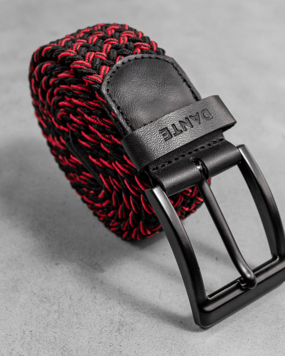 Racing Red Elastic Belt